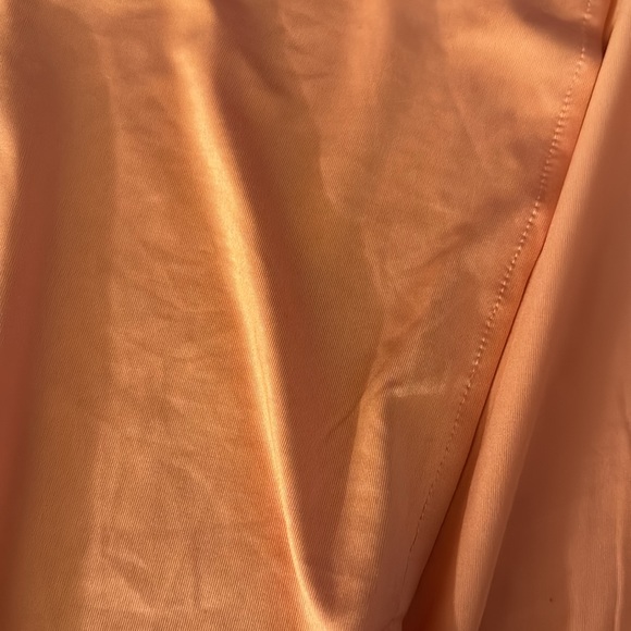 Almost Famous, cross over halter maxi dress, terra cotta (L) - Picture 3 of 6